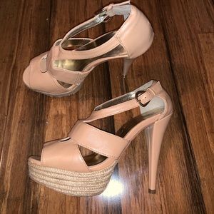 Nude heels